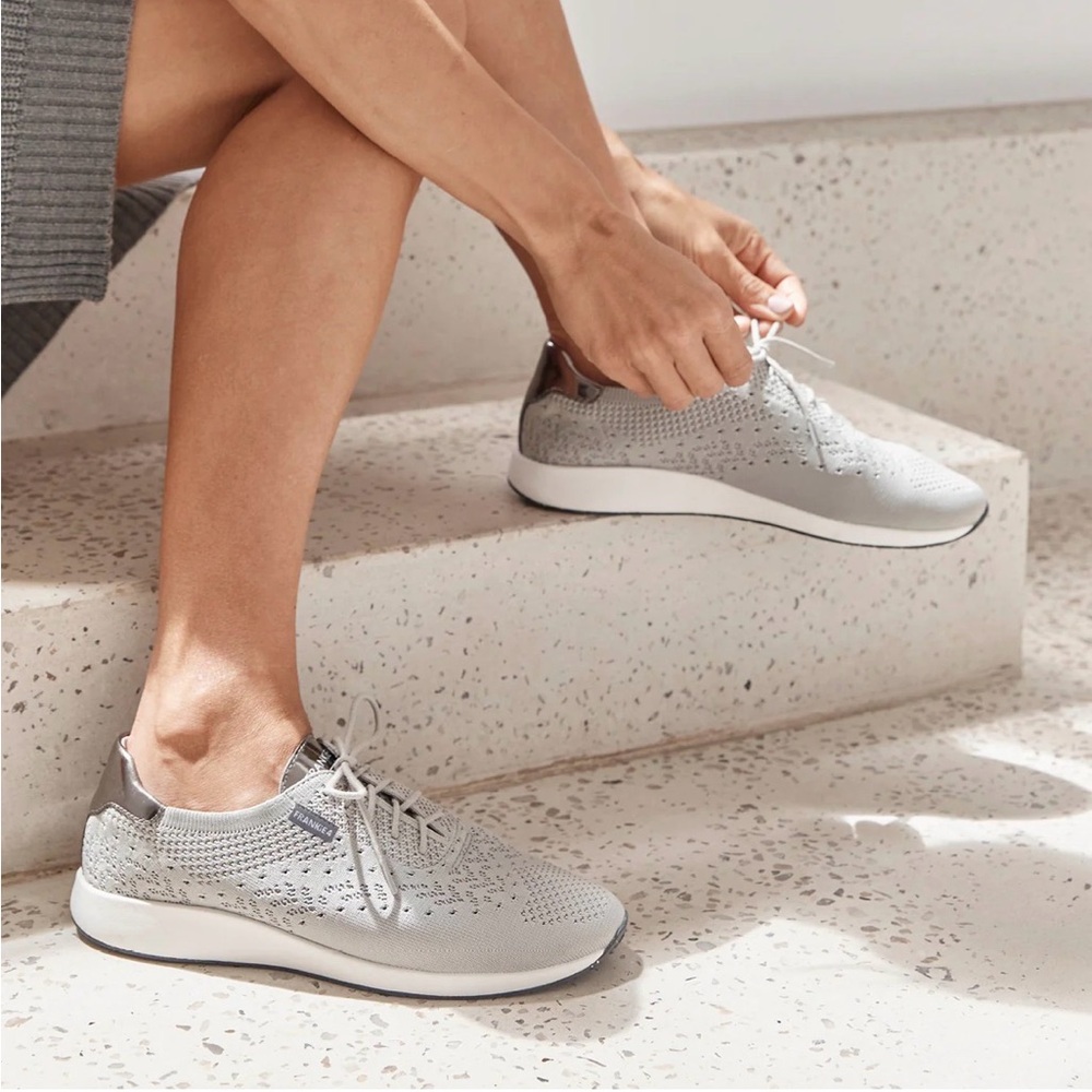 Brand new Frankie4 Dimity Silver Gray shoes 7.5 $196 - Picture 2 of 5